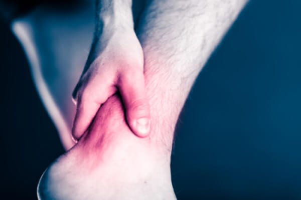 Ankle pain deals above heel